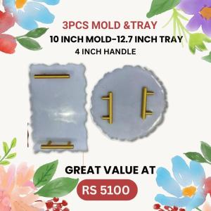 3 pcs mold and tray